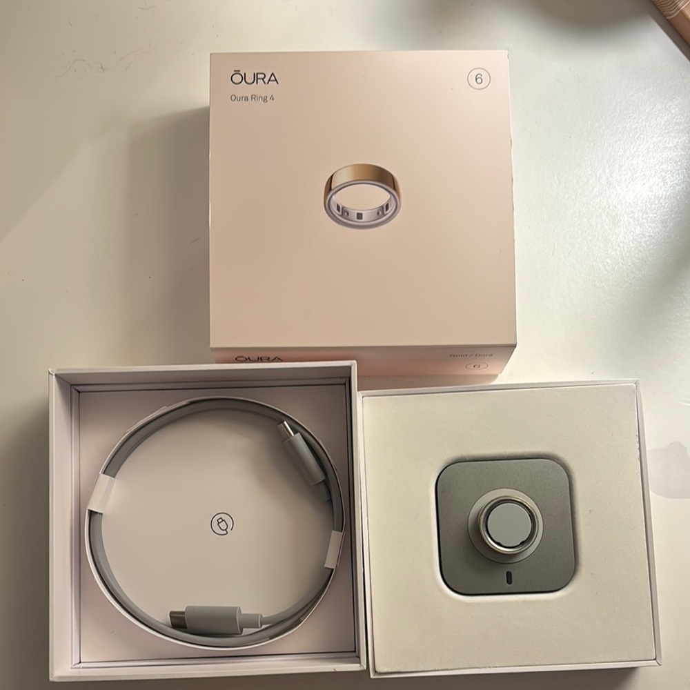 Oura Ring 4 - Gold